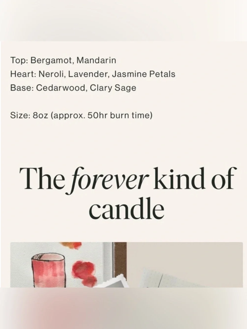 Soli Neroli Siblings Limited Edition Forever Candle Refillable 8oz